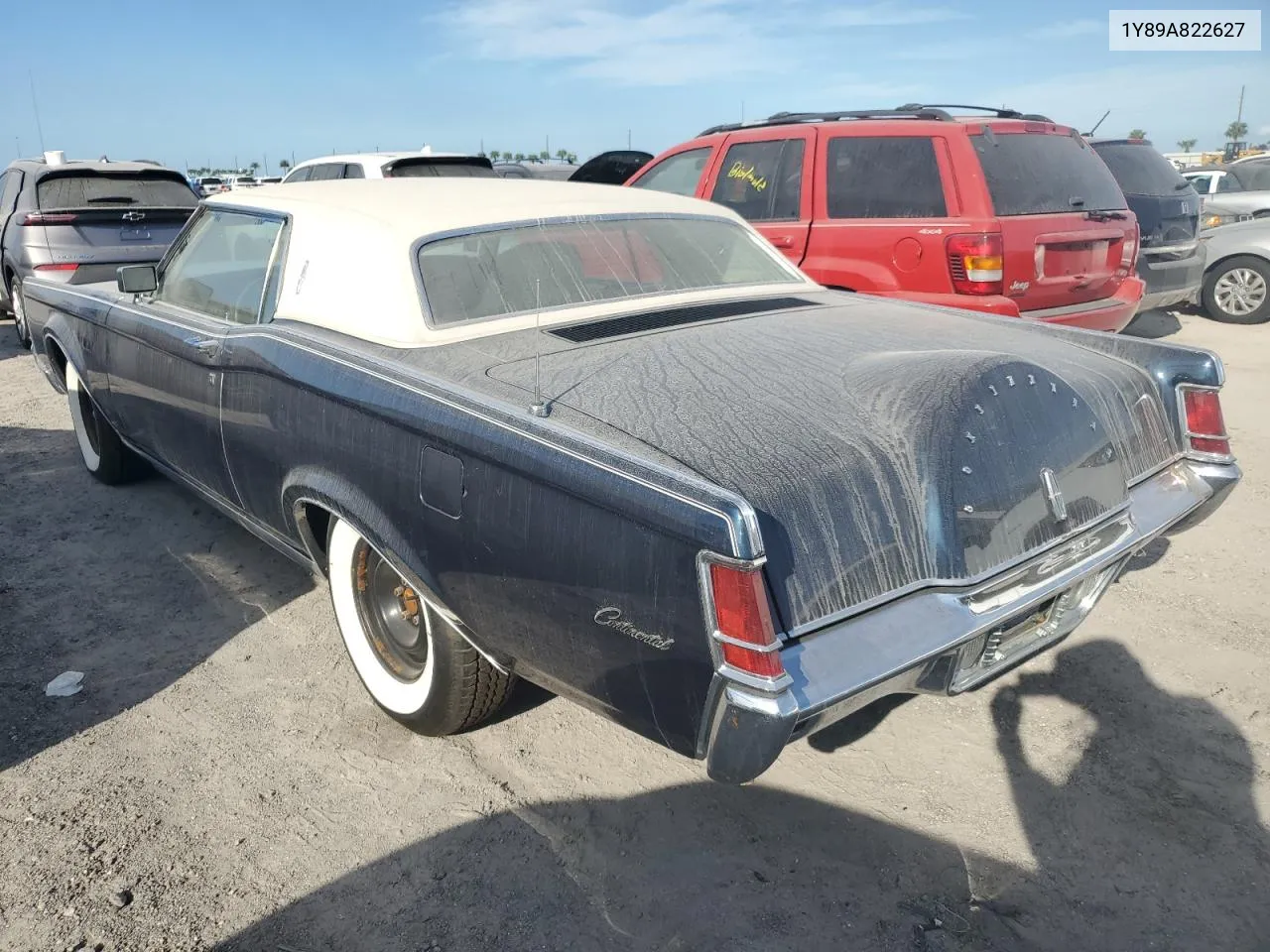 1971 Lincoln Continenta VIN: 1Y89A822627 Lot: 75398604