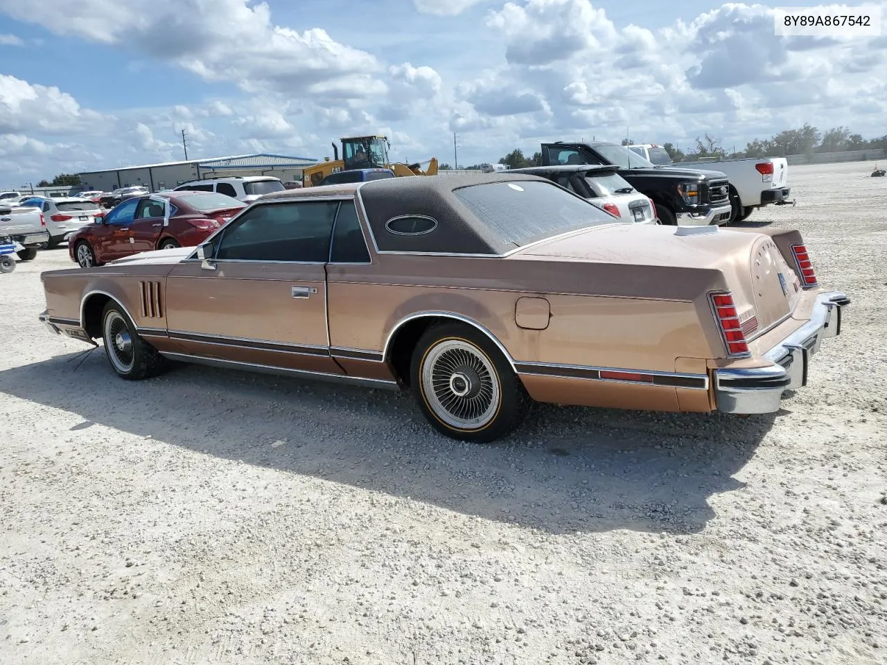 1978 Lincoln Continenta VIN: 8Y89A867542 Lot: 74986584