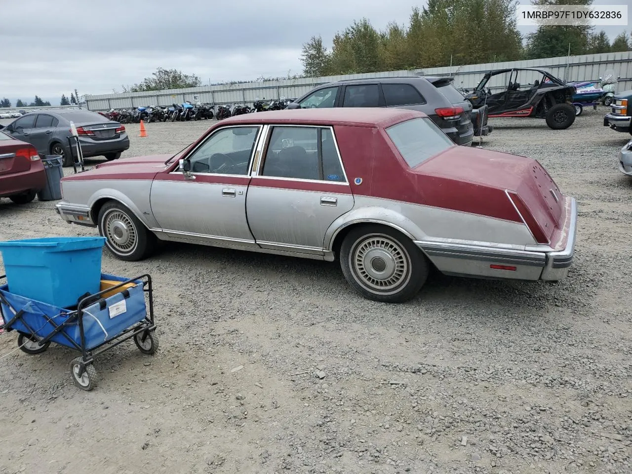 1MRBP97F1DY632836 1983 Lincoln Continental