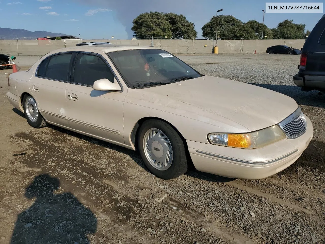 1995 Lincoln Continental VIN: 1LNLM97V7SY716644 Lot: 70651834