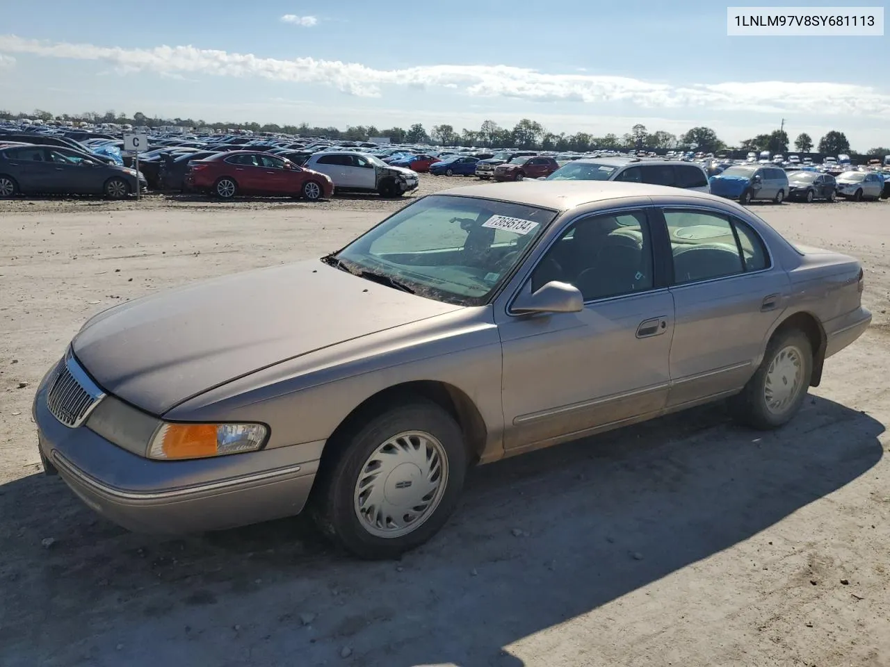 1995 Lincoln Continental VIN: 1LNLM97V8SY681113 Lot: 73695134