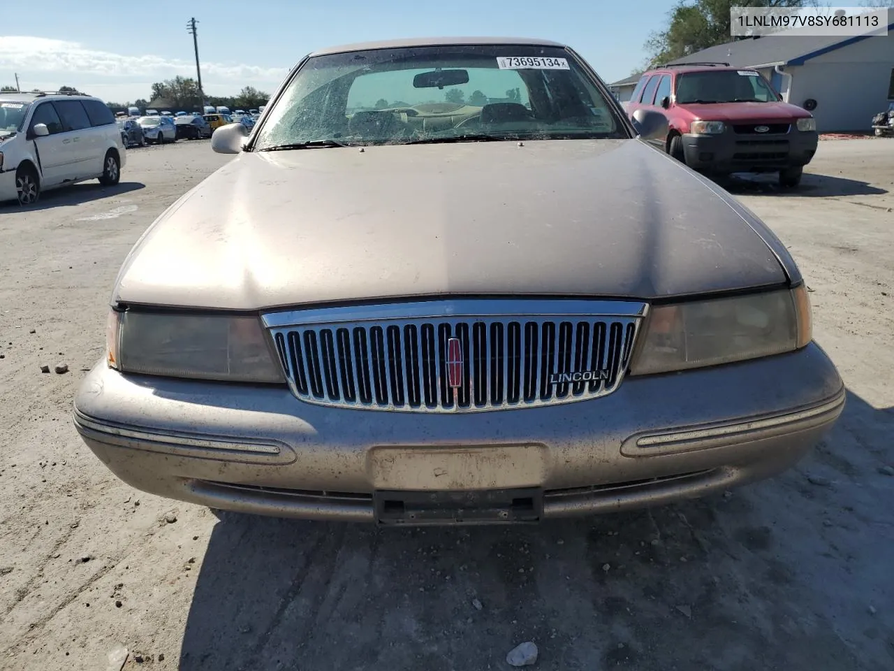 1995 Lincoln Continental VIN: 1LNLM97V8SY681113 Lot: 73695134