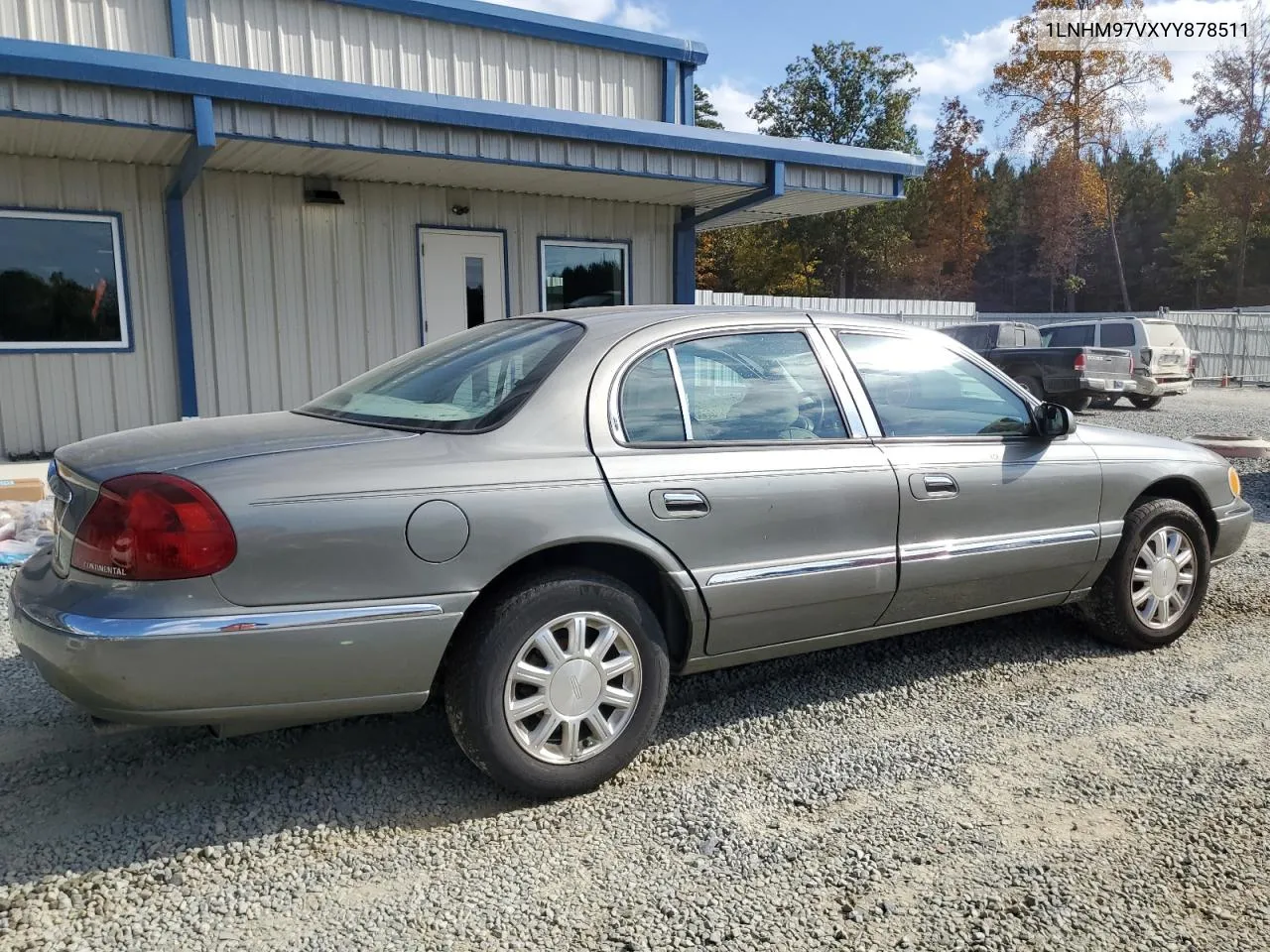 2000 Lincoln Continental VIN: 1LNHM97VXYY878511 Lot: 78262834