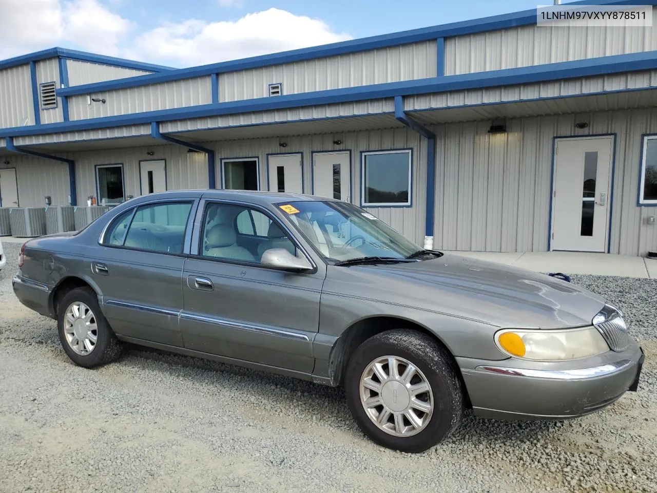 2000 Lincoln Continental VIN: 1LNHM97VXYY878511 Lot: 78262834