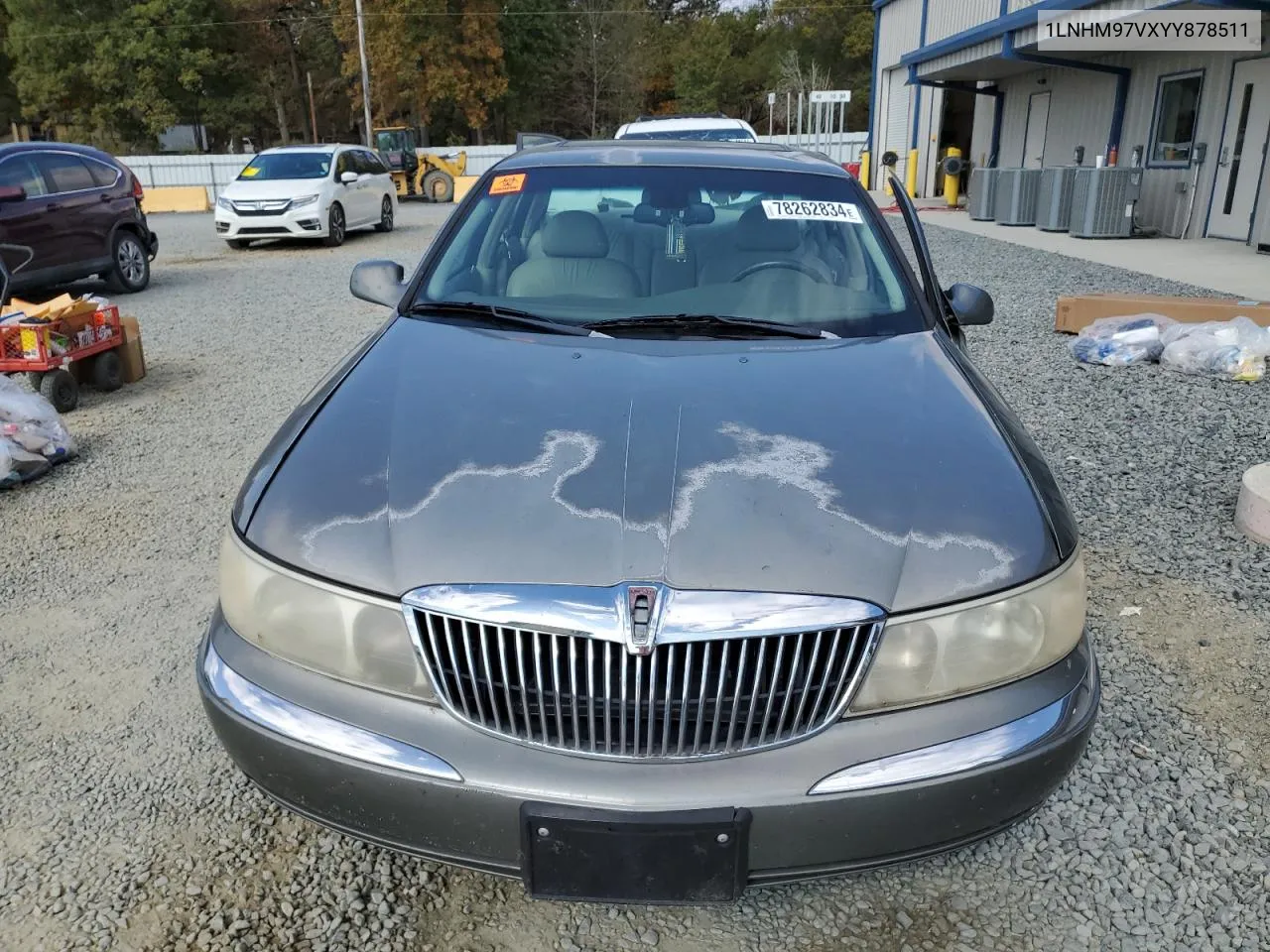 2000 Lincoln Continental VIN: 1LNHM97VXYY878511 Lot: 78262834