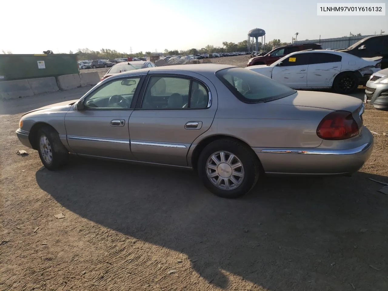 2001 Lincoln Continental VIN: 1LNHM97V01Y616132 Lot: 75437674