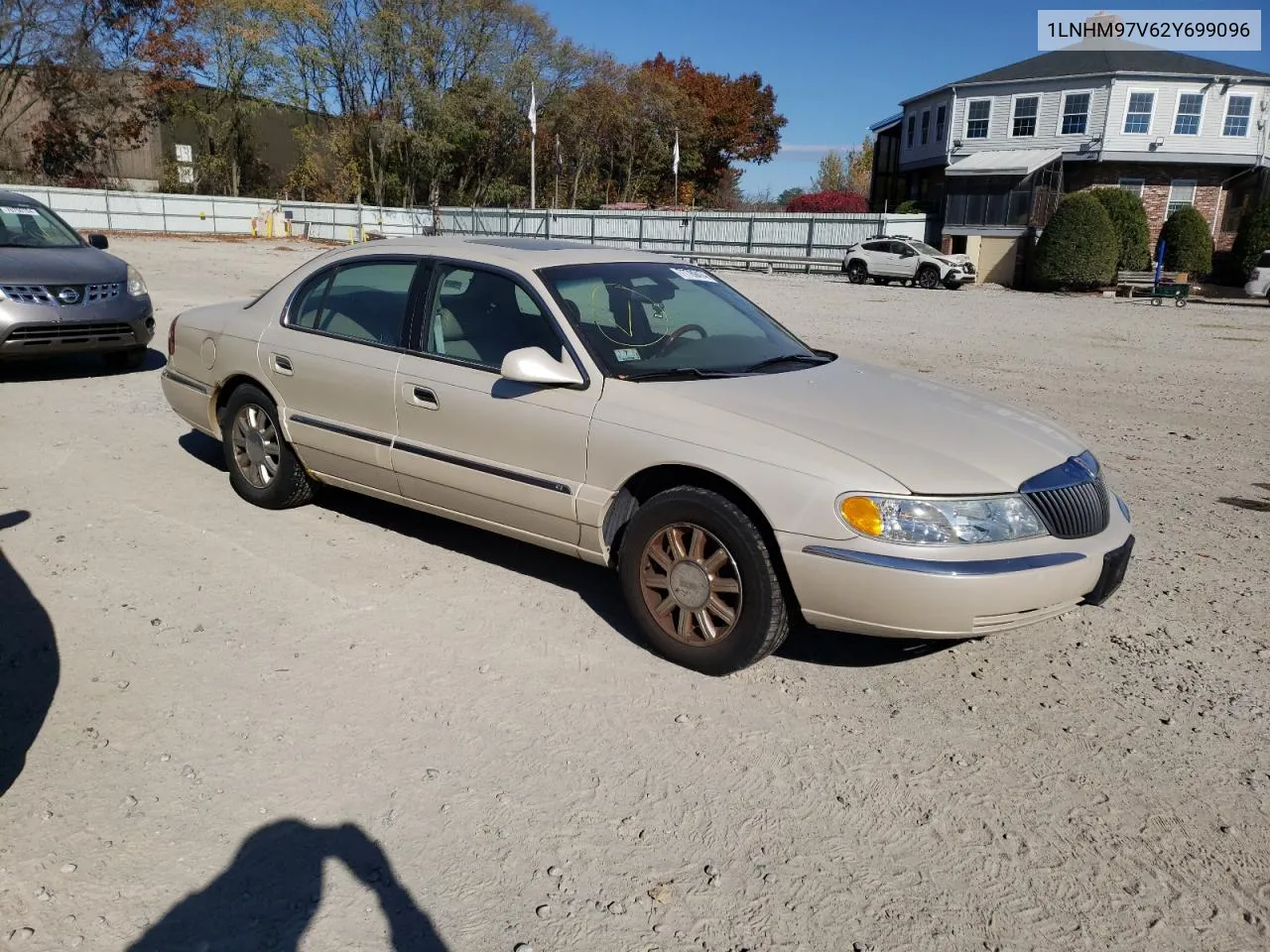 2002 Lincoln Continental VIN: 1LNHM97V62Y699096 Lot: 77789474