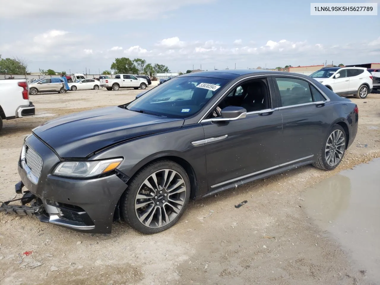 1LN6L9SK5H5627789 2017 Lincoln Continental Select