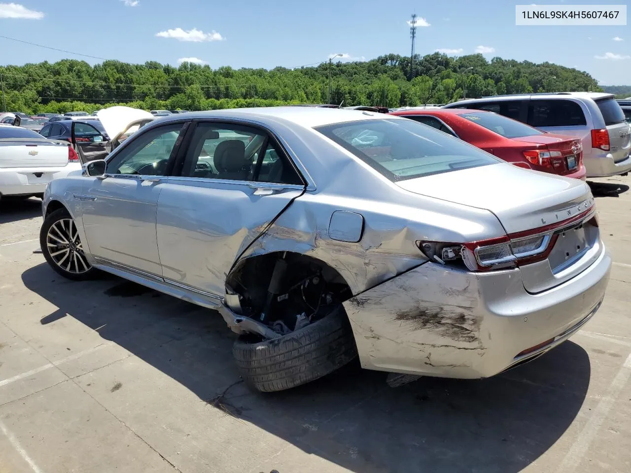 2017 Lincoln Continental Select VIN: 1LN6L9SK4H5607467 Lot: 58200624