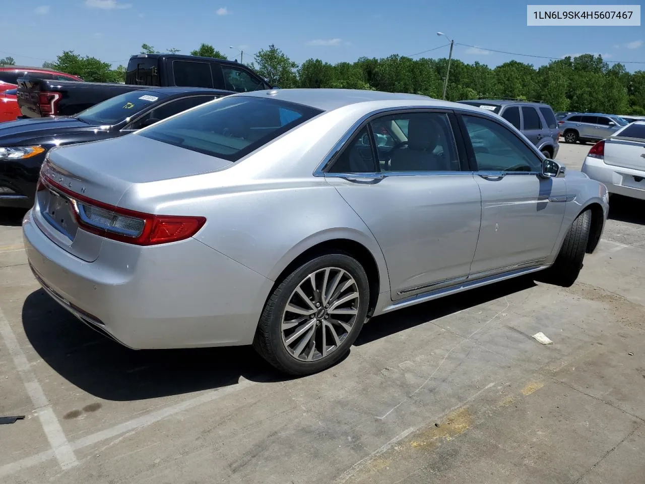 1LN6L9SK4H5607467 2017 Lincoln Continental Select