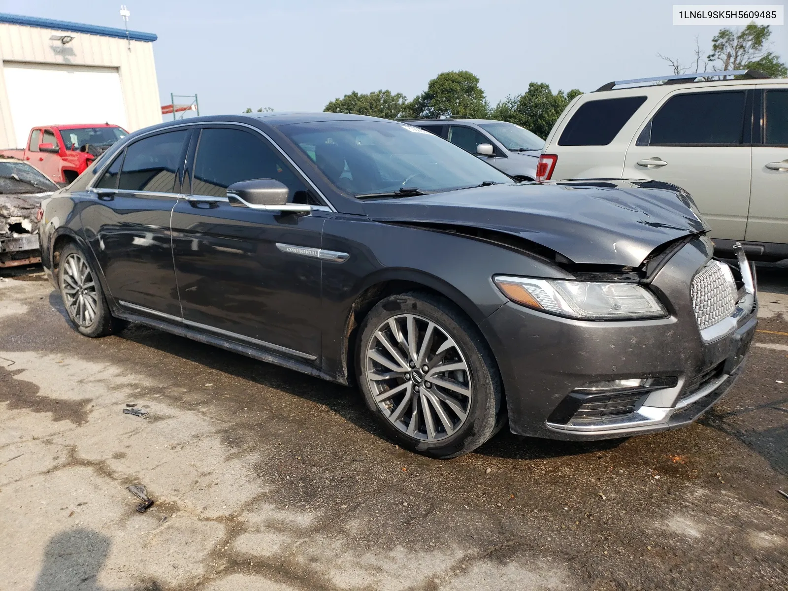 1LN6L9SK5H5609485 2017 Lincoln Continental Select