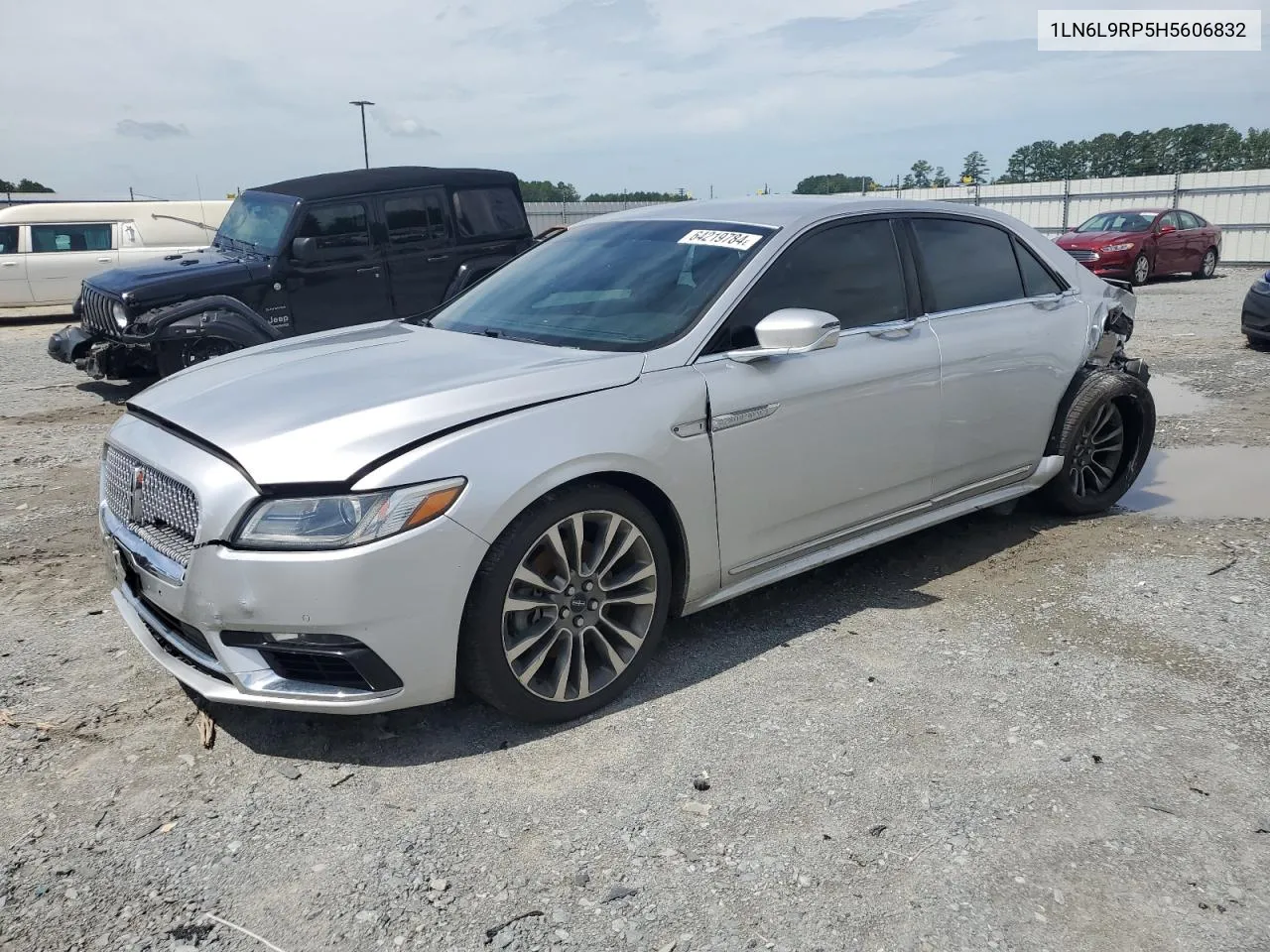 2017 Lincoln Continental Reserve VIN: 1LN6L9RP5H5606832 Lot: 64219784