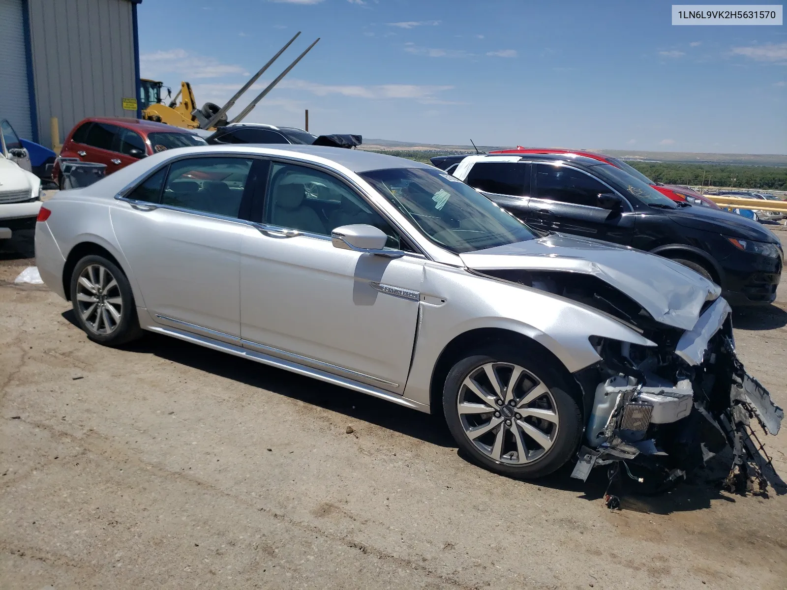 2017 Lincoln Continental Premiere VIN: 1LN6L9VK2H5631570 Lot: 65151824