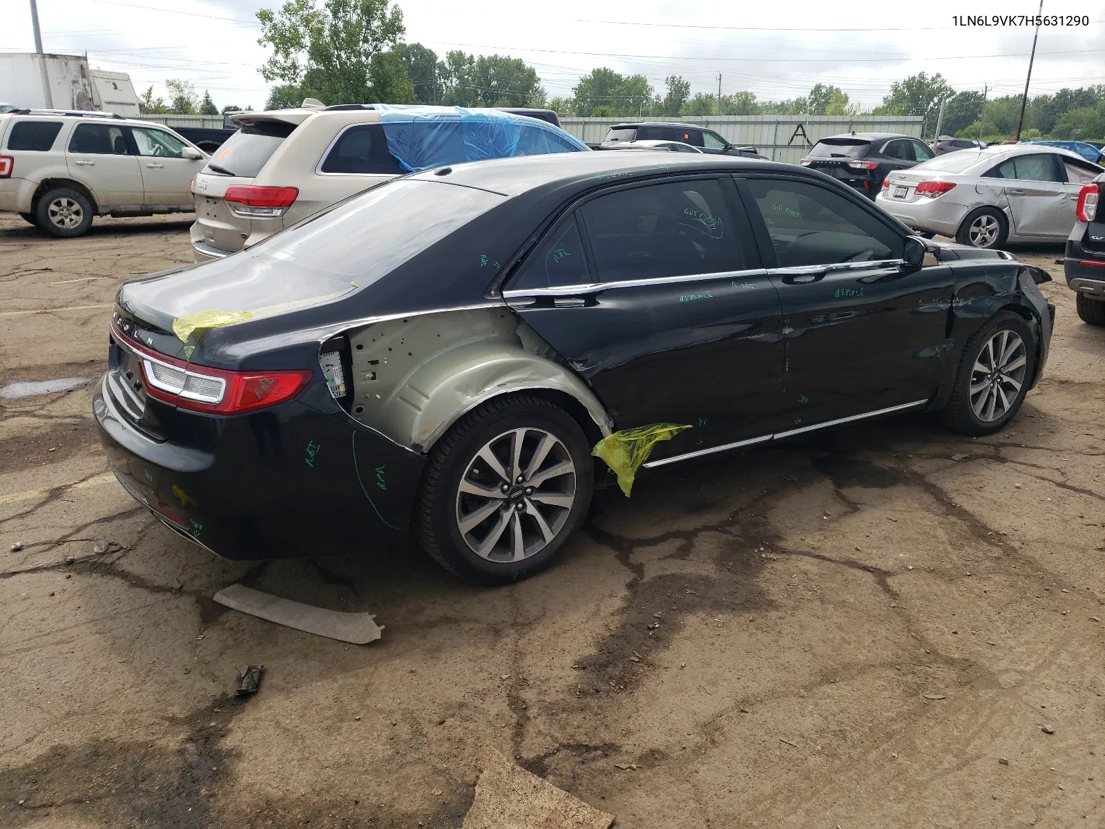 2017 Lincoln Continental Premiere VIN: 1LN6L9VK7H5631290 Lot: 65188134