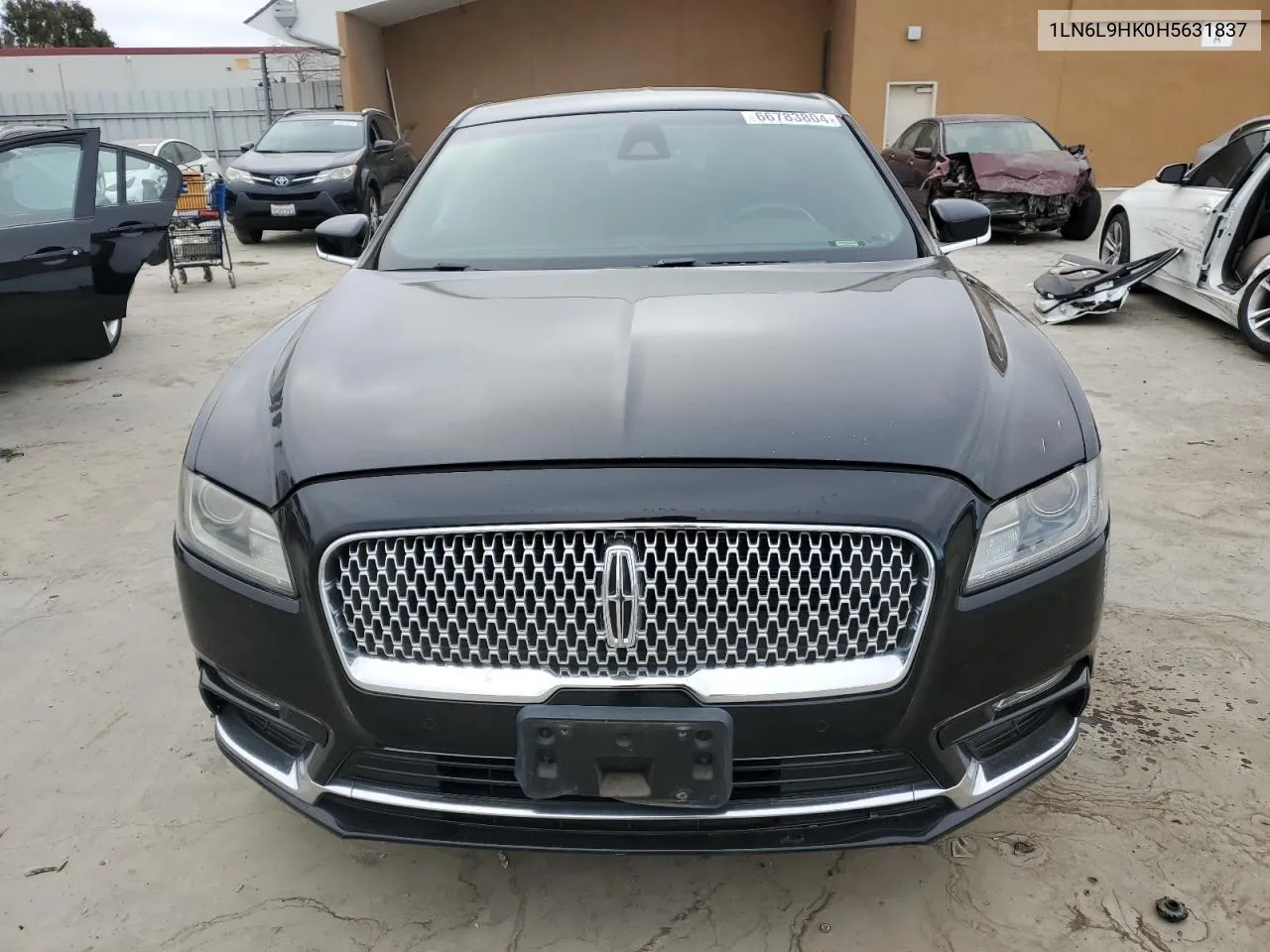 2017 Lincoln Continental VIN: 1LN6L9HK0H5631837 Lot: 66783804