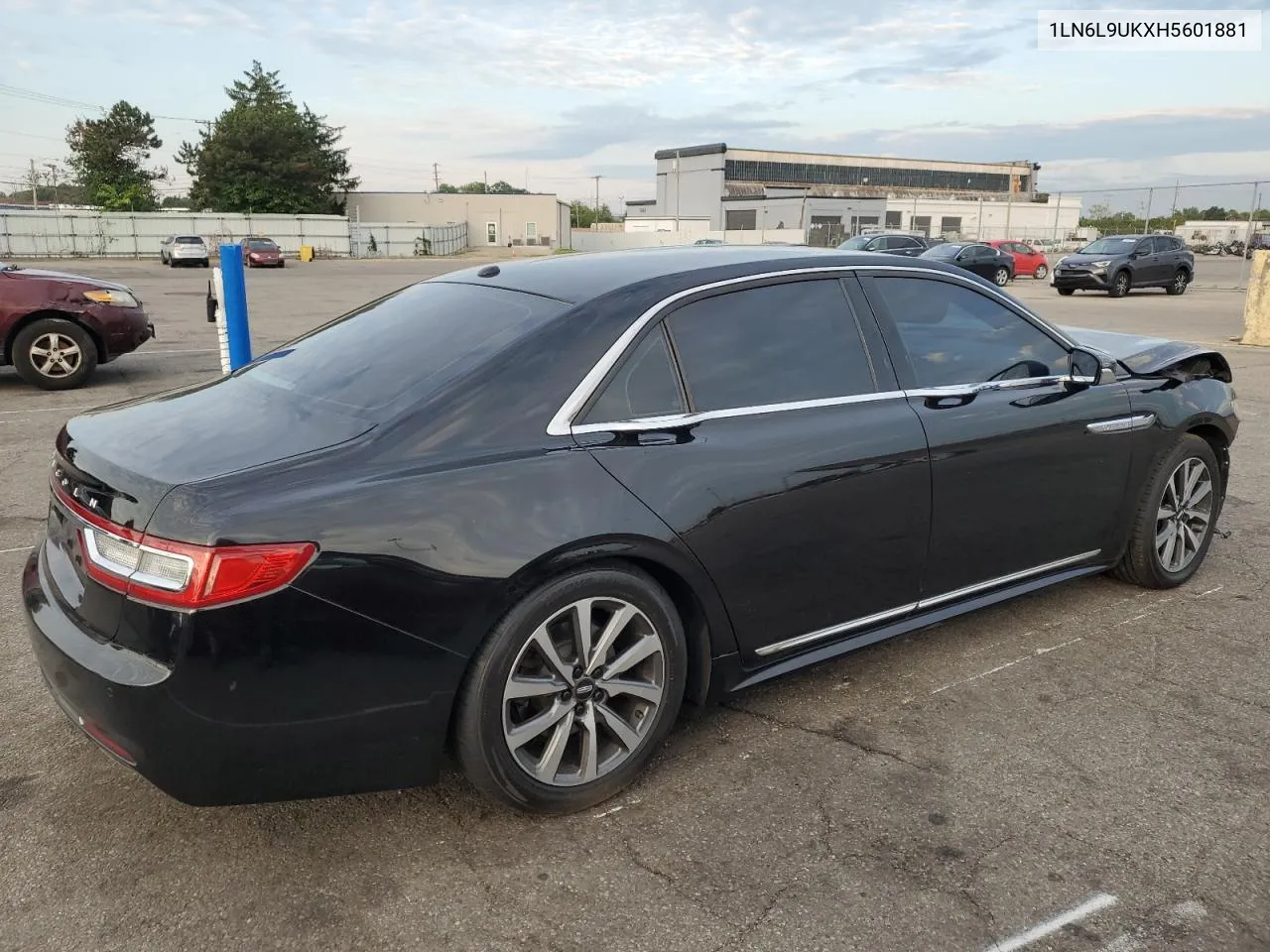 2017 Lincoln Continental VIN: 1LN6L9UKXH5601881 Lot: 66855244