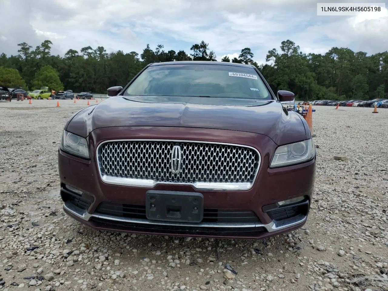 2017 Lincoln Continental Select VIN: 1LN6L9SK4H5605198 Lot: 69104544