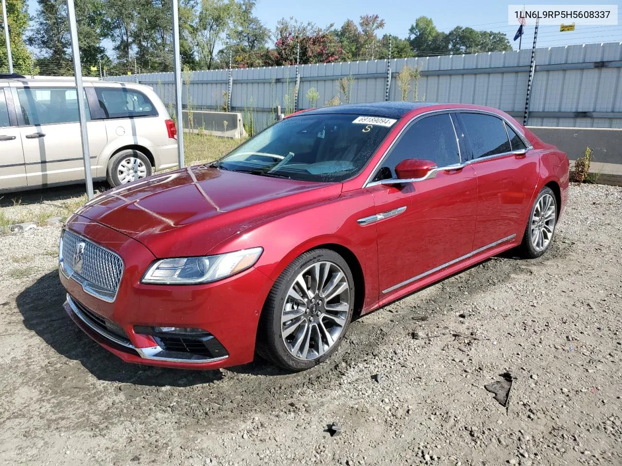 2017 Lincoln Continental Reserve VIN: 1LN6L9RP5H5608337 Lot: 69189094