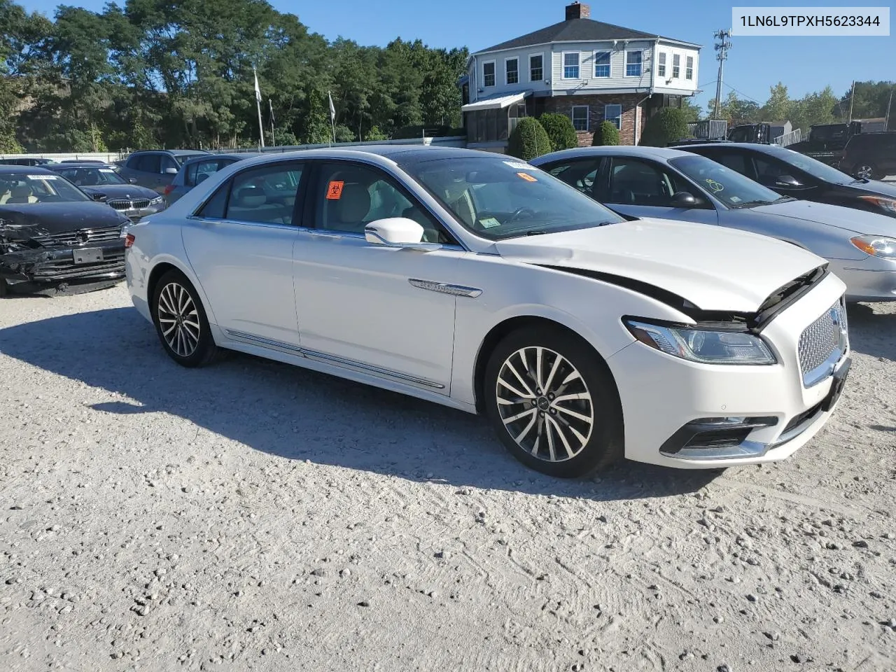 2017 Lincoln Continental Select VIN: 1LN6L9TPXH5623344 Lot: 70381884