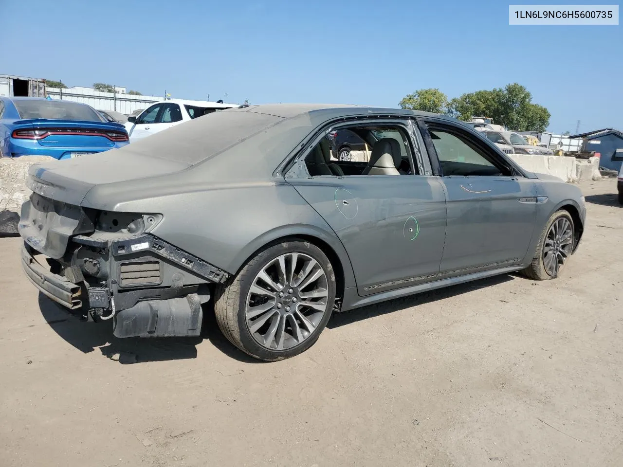 1LN6L9NC6H5600735 2017 Lincoln Continental Reserve