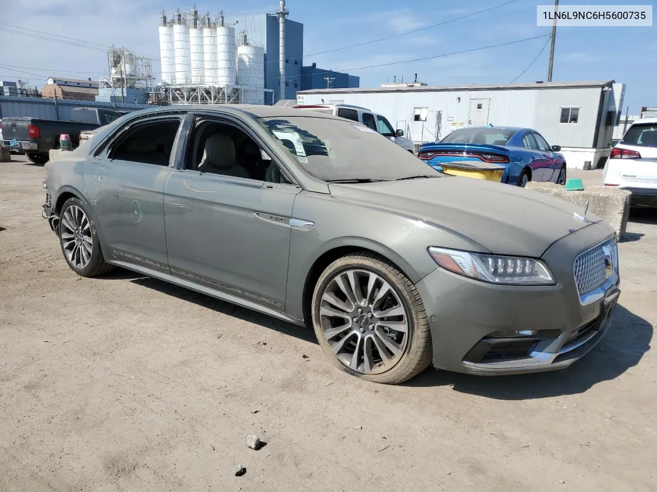 2017 Lincoln Continental Reserve VIN: 1LN6L9NC6H5600735 Lot: 71612724