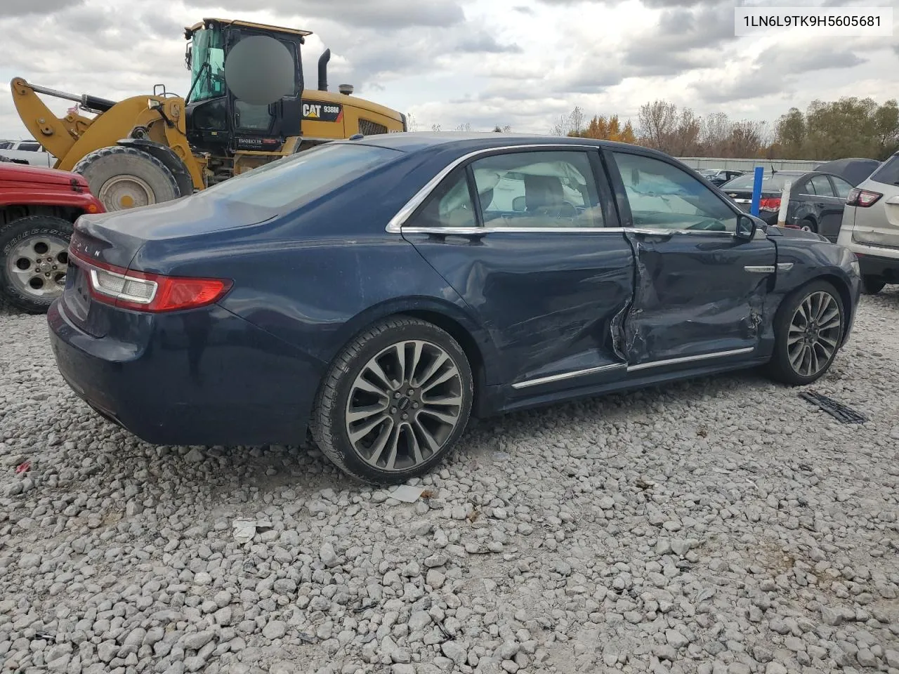 2017 Lincoln Continental Select VIN: 1LN6L9TK9H5605681 Lot: 77164764