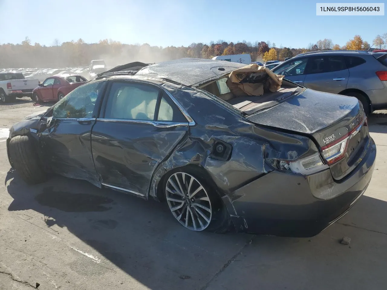 2017 Lincoln Continental Select VIN: 1LN6L9SP8H5606043 Lot: 77355794