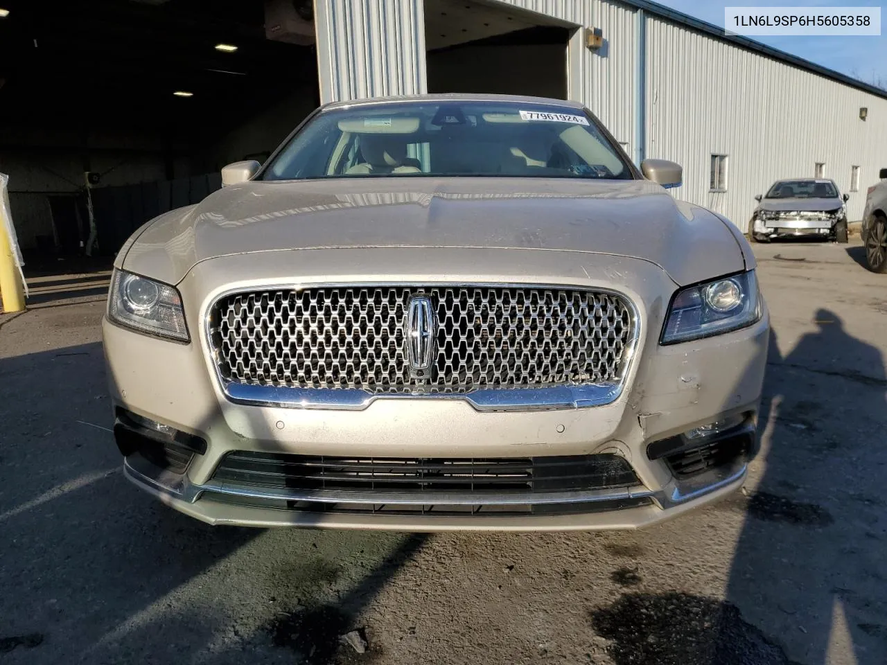 2017 Lincoln Continental Select VIN: 1LN6L9SP6H5605358 Lot: 77961924