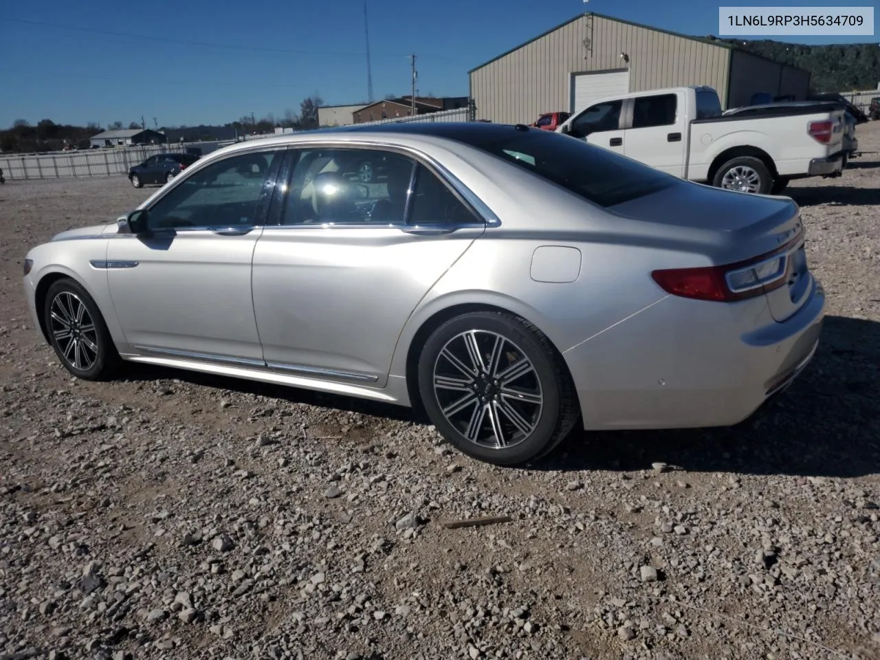 2017 Lincoln Continental Reserve VIN: 1LN6L9RP3H5634709 Lot: 79034684