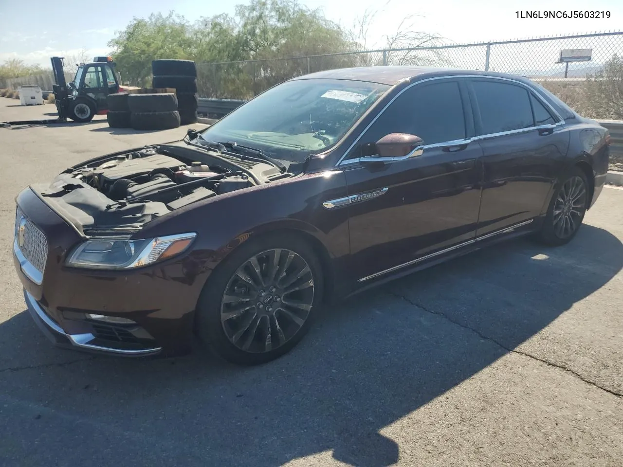 1LN6L9NC6J5603219 2018 Lincoln Continental Reserve