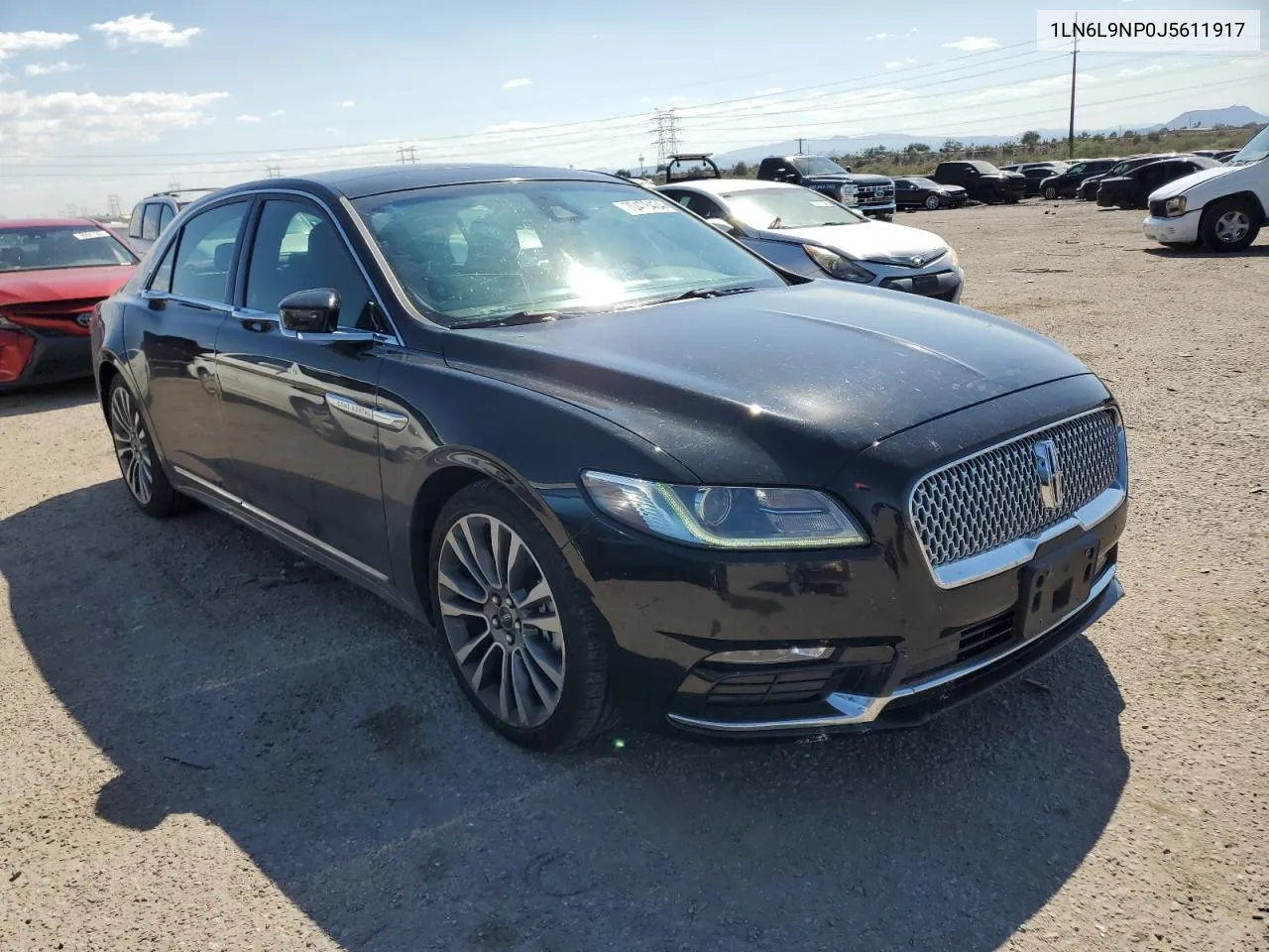 1LN6L9NP0J5611917 2018 Lincoln Continental Reserve