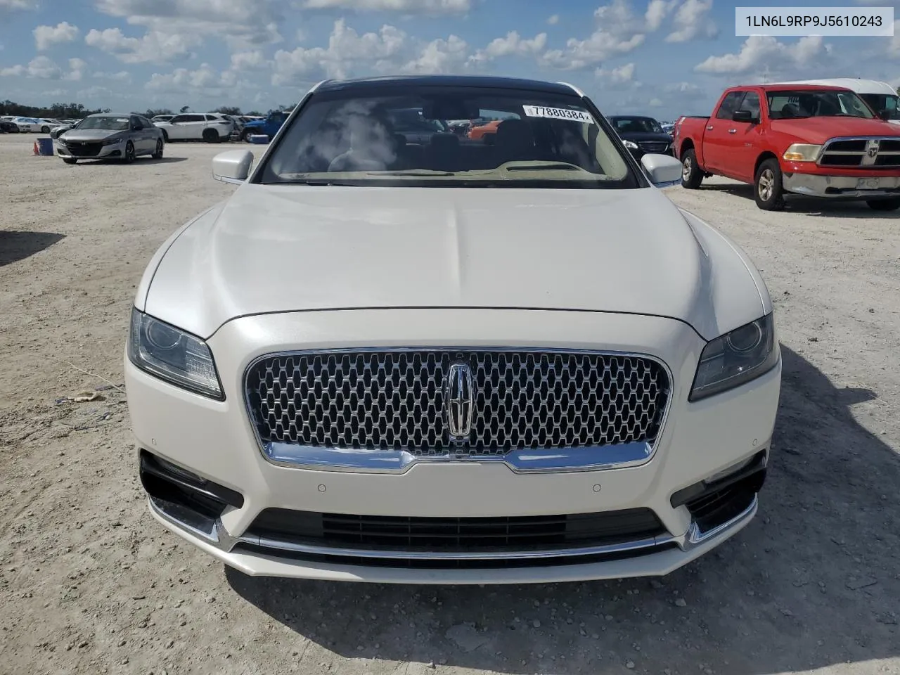 2018 Lincoln Continental Reserve VIN: 1LN6L9RP9J5610243 Lot: 77880384