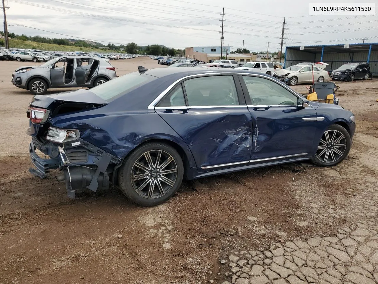 2019 Lincoln Continental Reserve VIN: 1LN6L9RP4K5611530 Lot: 70314024