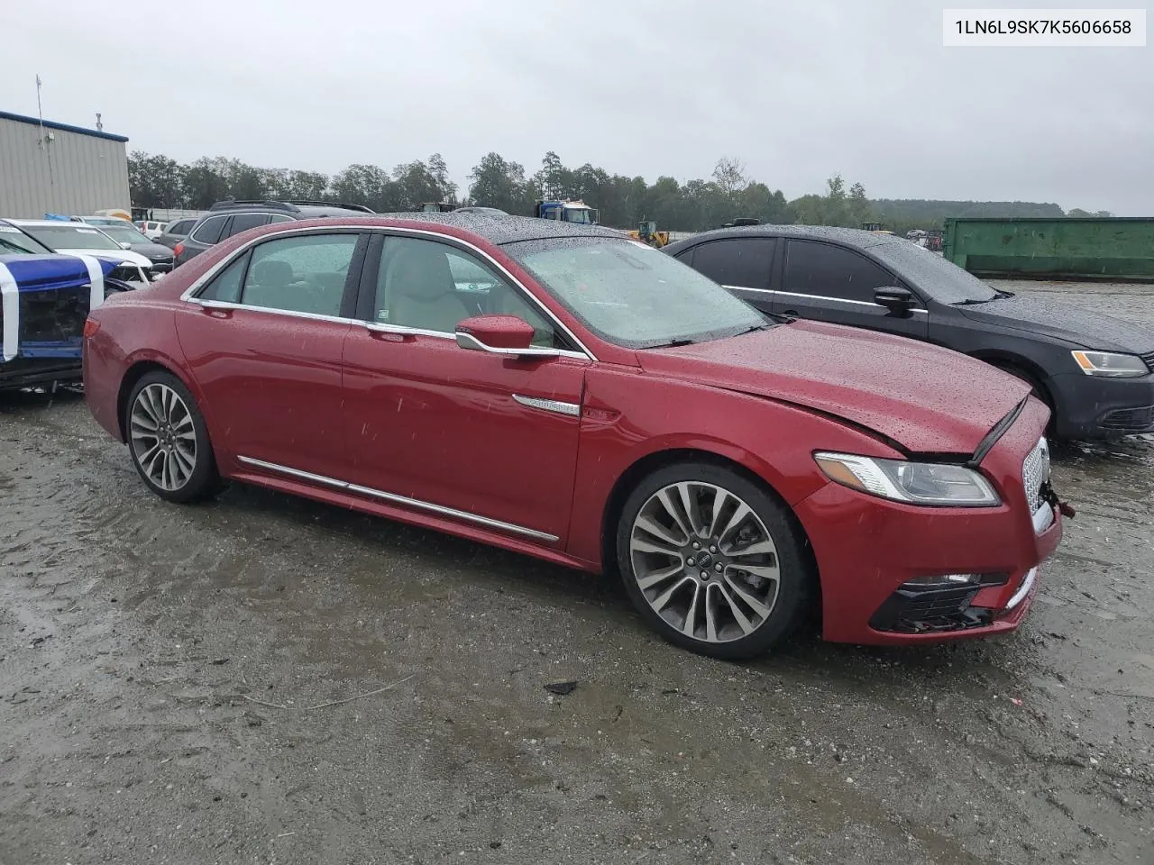 2019 Lincoln Continental Select VIN: 1LN6L9SK7K5606658 Lot: 73371234