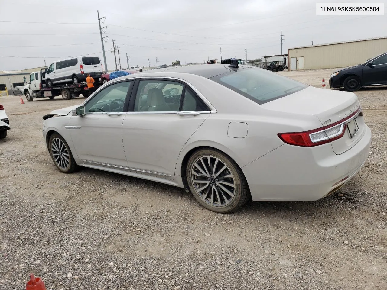 2019 Lincoln Continental Select VIN: 1LN6L9SK5K5600504 Lot: 78868064