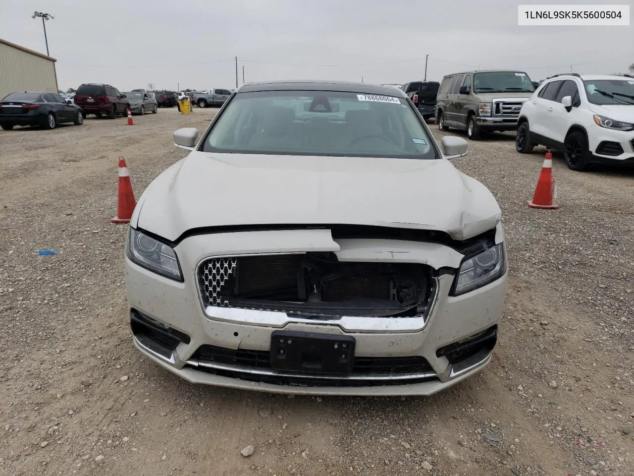 2019 Lincoln Continental Select VIN: 1LN6L9SK5K5600504 Lot: 78868064