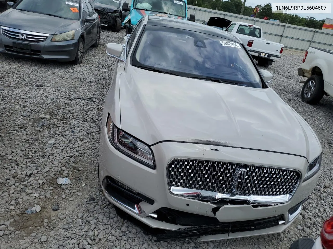 2020 Lincoln Continental Reserve VIN: 1LN6L9RP9L5604607 Lot: 59477094