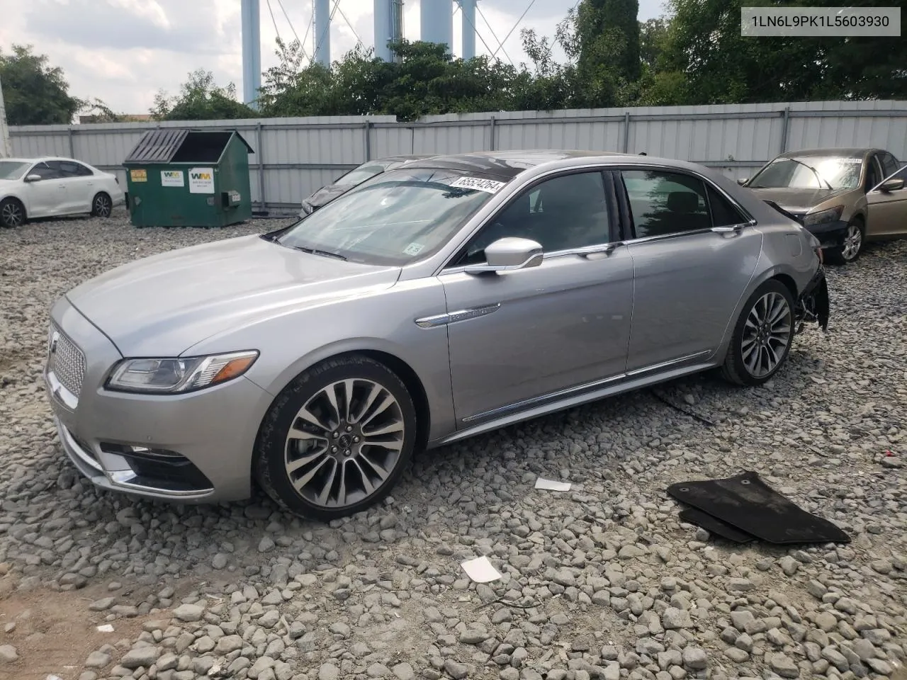 2020 Lincoln Continental VIN: 1LN6L9PK1L5603930 Lot: 65524264