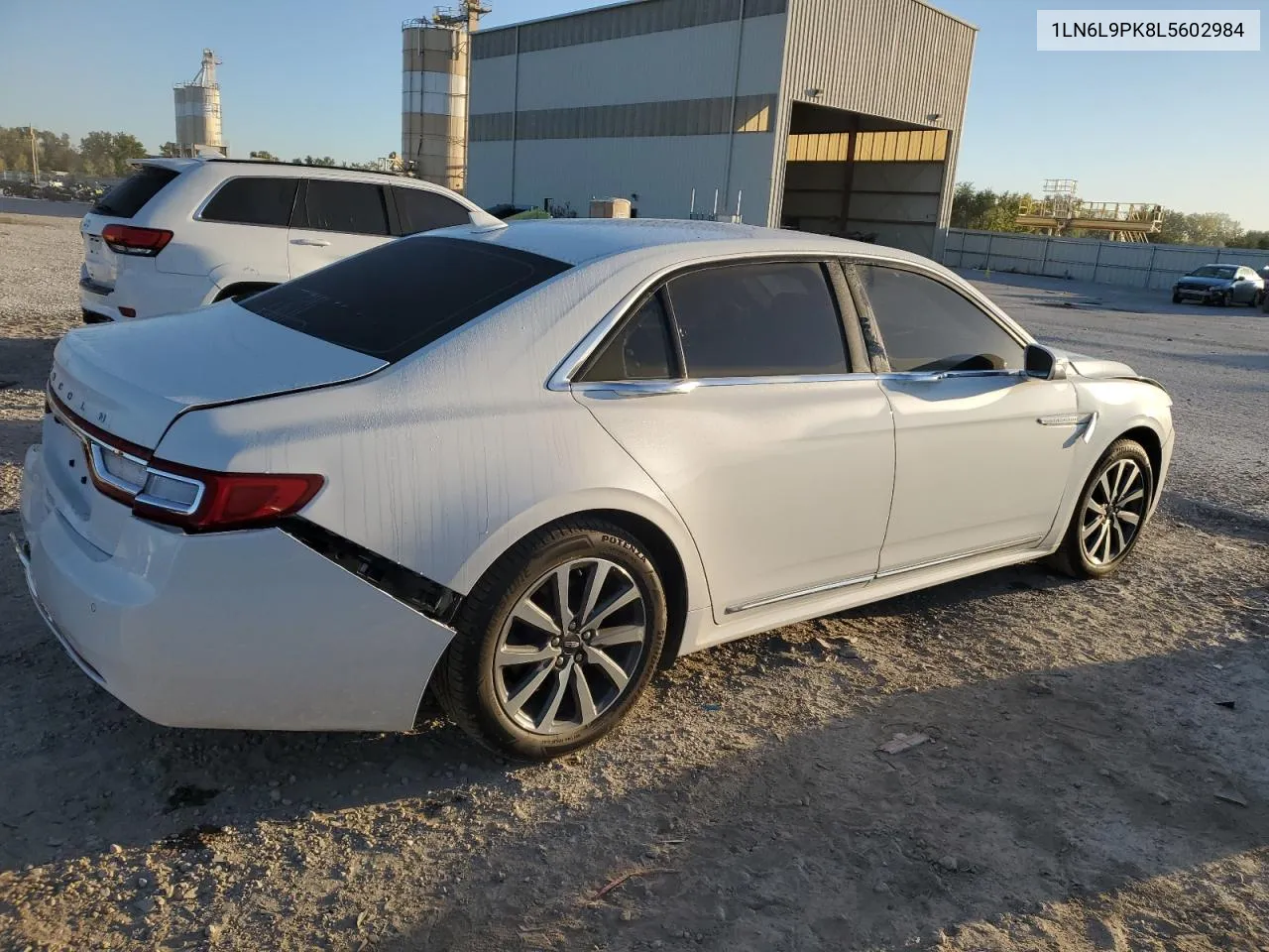 2020 Lincoln Continental VIN: 1LN6L9PK8L5602984 Lot: 74606904