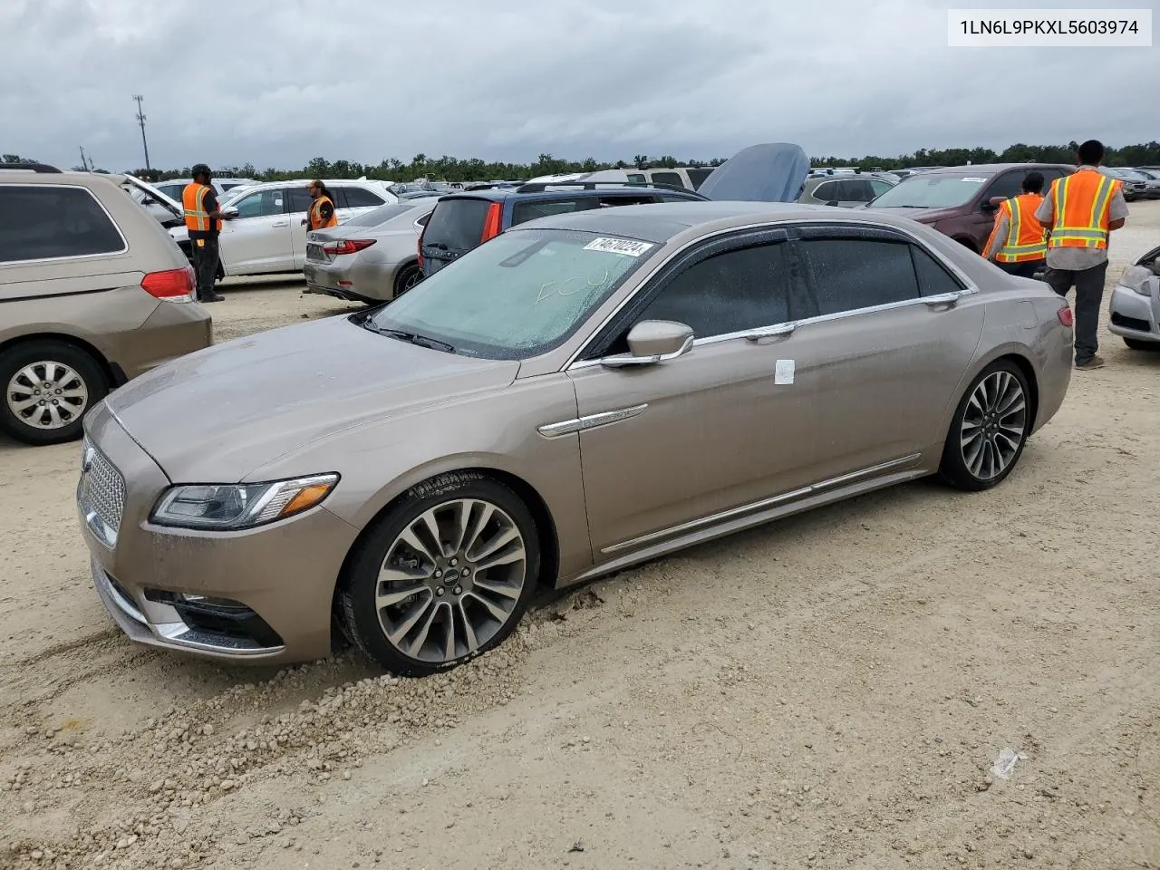 2020 Lincoln Continental VIN: 1LN6L9PKXL5603974 Lot: 74670224