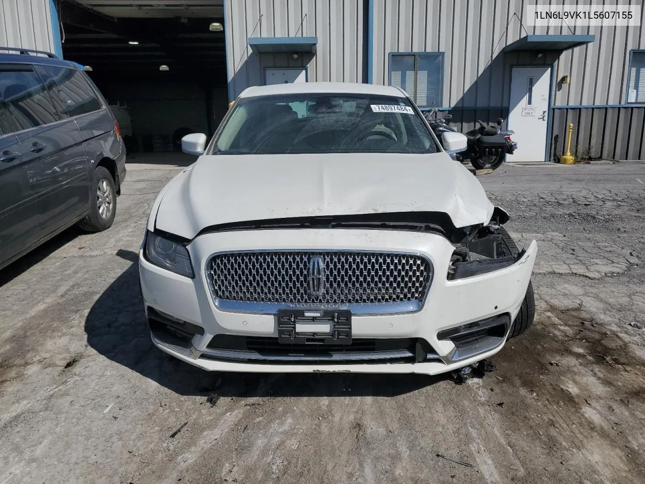 2020 Lincoln Continental VIN: 1LN6L9VK1L5607155 Lot: 74897484