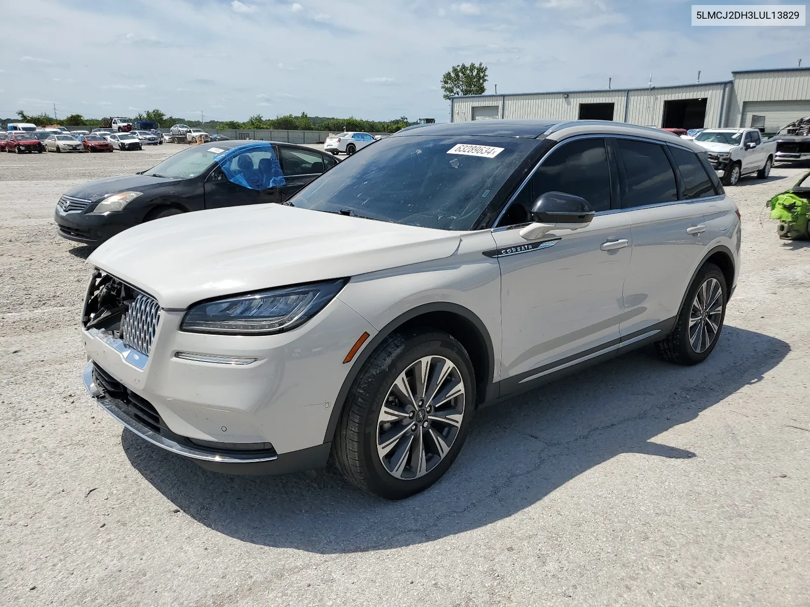 2020 Lincoln Corsair Reserve VIN: 5LMCJ2DH3LUL13829 Lot: 63289634