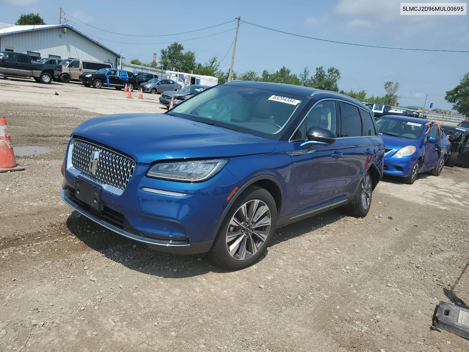 2021 Lincoln Corsair Reserve VIN: 5LMCJ2D96MUL00695 Lot: 63294384