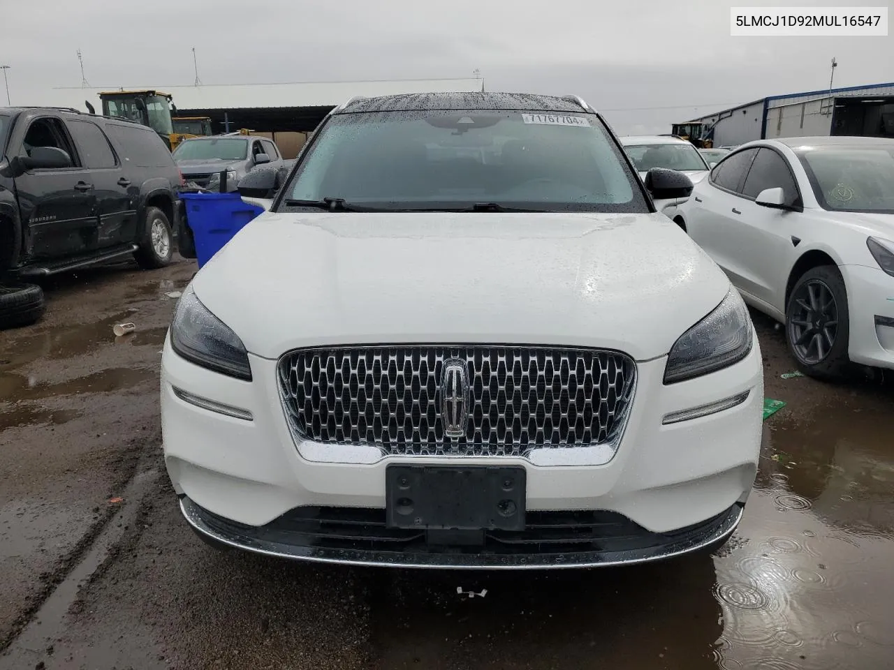 2021 Lincoln Corsair VIN: 5LMCJ1D92MUL16547 Lot: 71767704