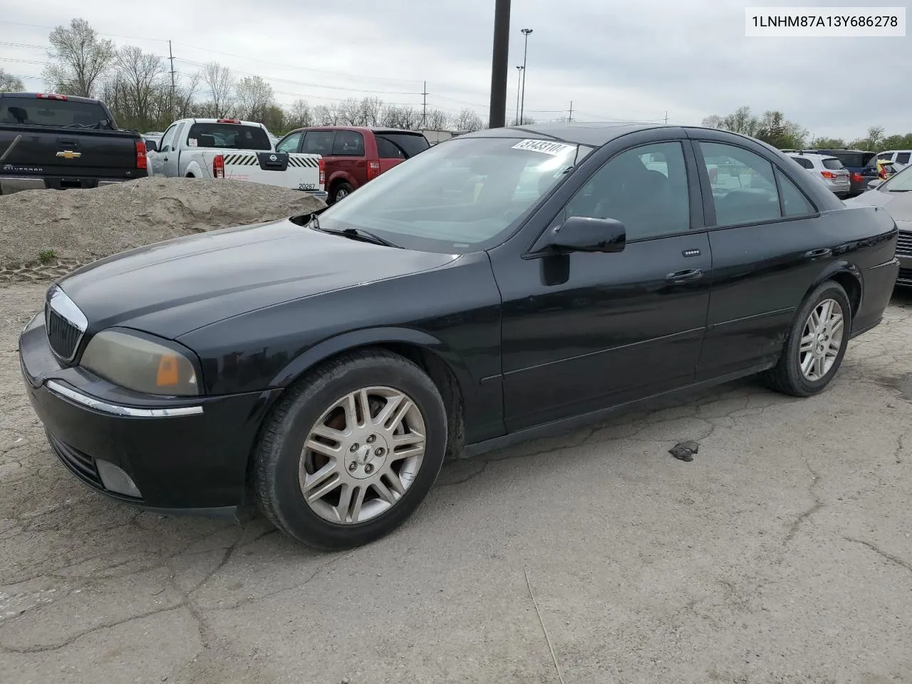 2003 Lincoln Ls VIN: 1LNHM87A13Y686278 Lot: 51433104