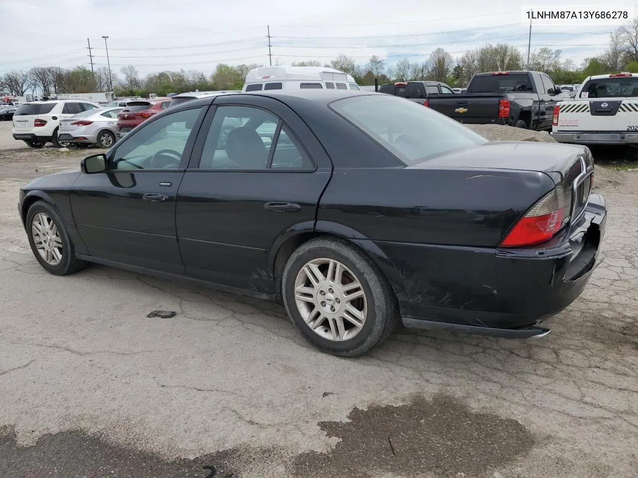 2003 Lincoln Ls VIN: 1LNHM87A13Y686278 Lot: 51433104