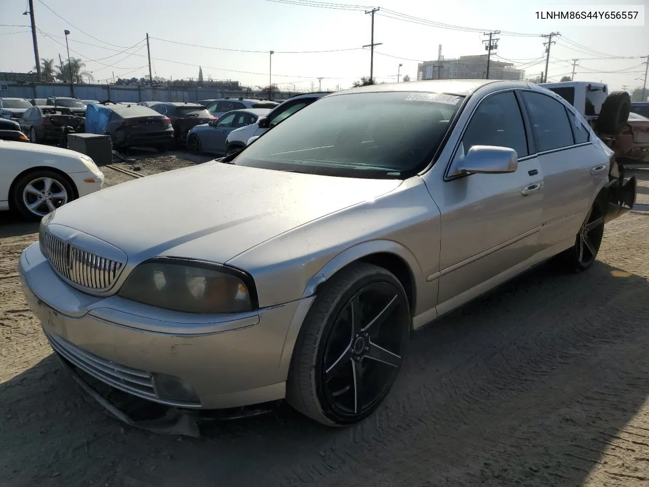 2004 Lincoln Ls VIN: 1LNHM86S44Y656557 Lot: 75608684