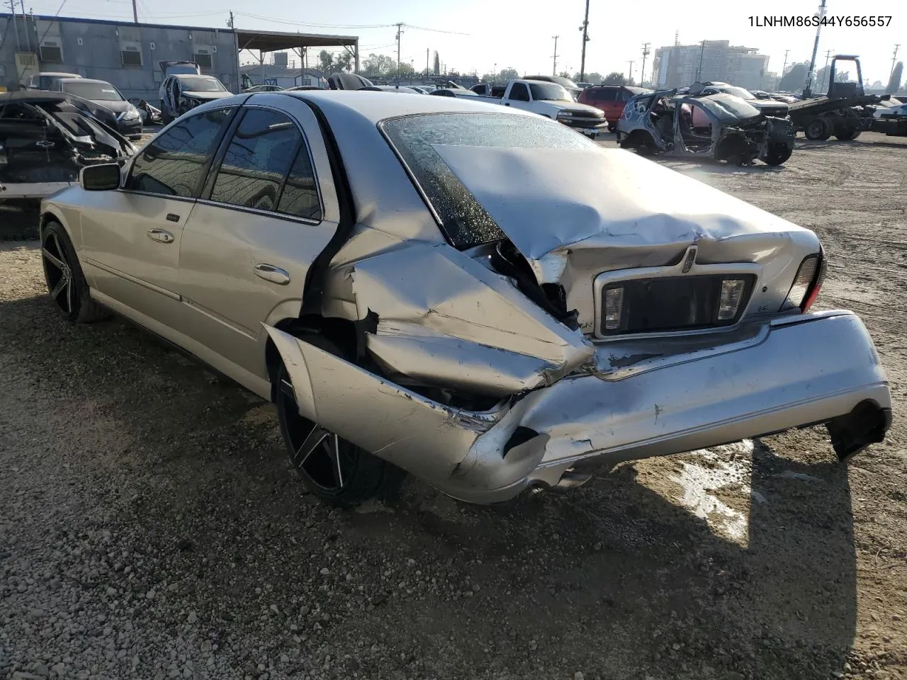 2004 Lincoln Ls VIN: 1LNHM86S44Y656557 Lot: 75608684