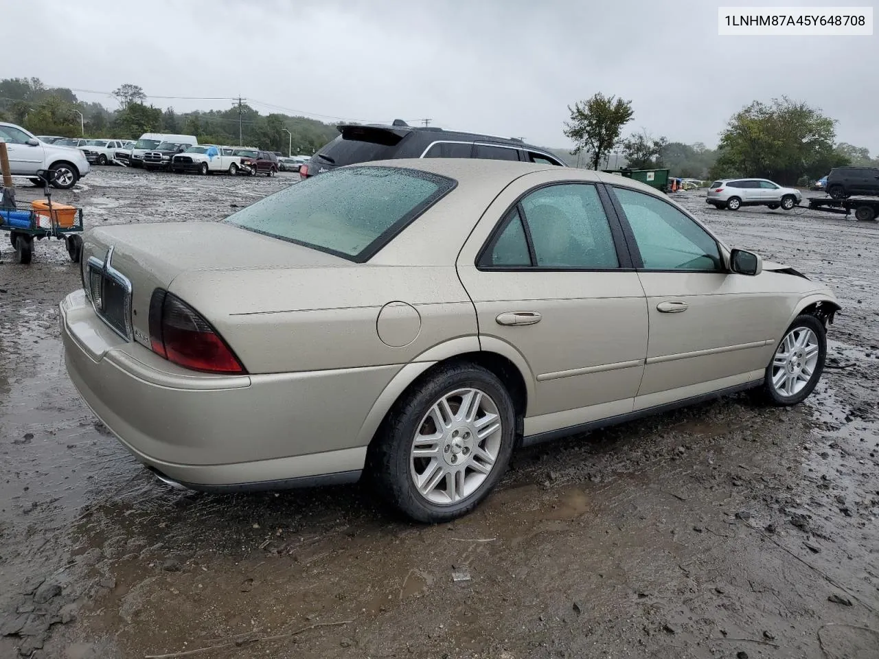 2005 Lincoln Ls VIN: 1LNHM87A45Y648708 Lot: 72884564