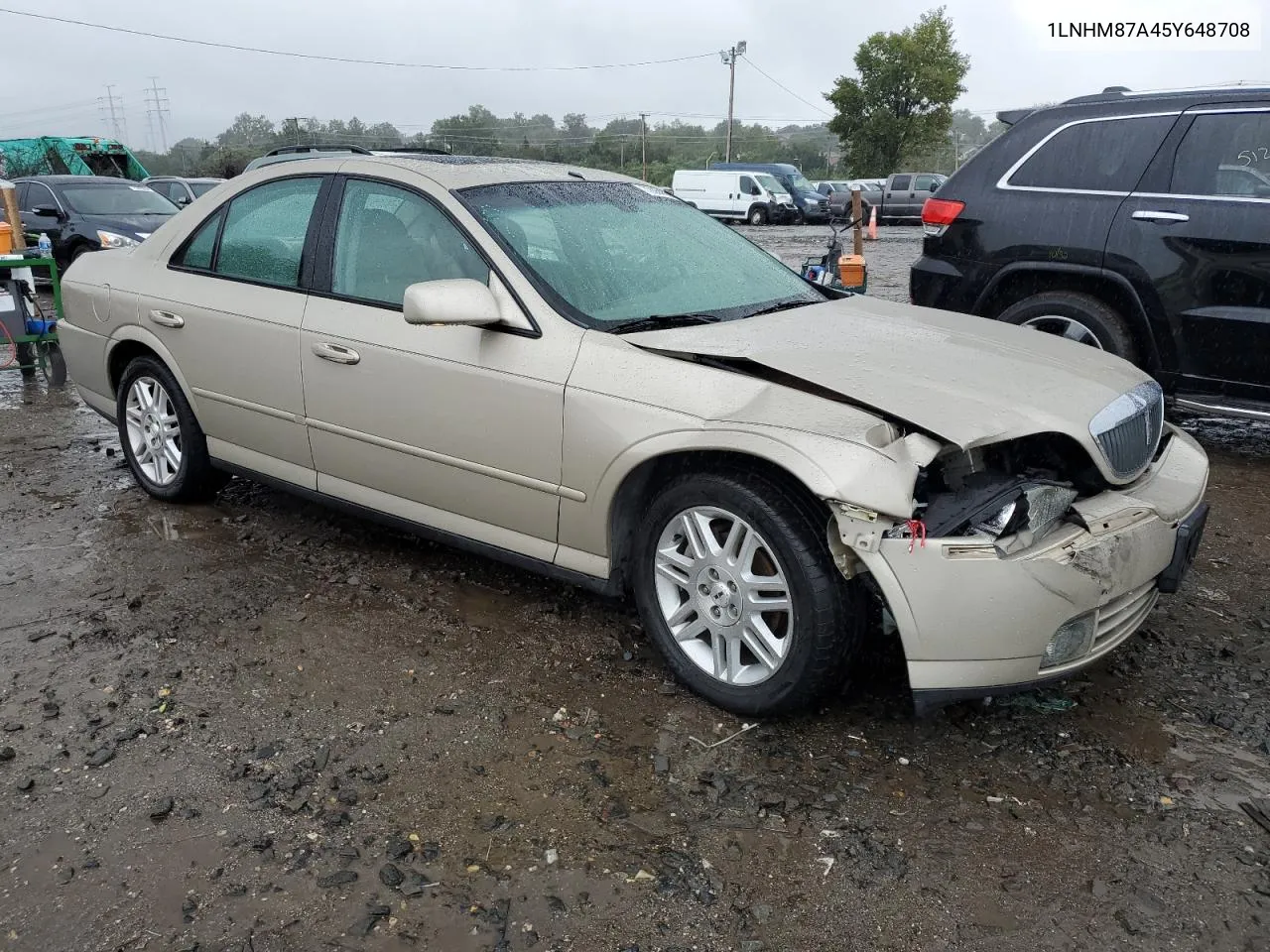 2005 Lincoln Ls VIN: 1LNHM87A45Y648708 Lot: 72884564